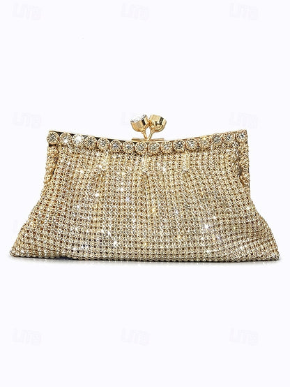 Sage Purse Clutch Women's Rhinestone Vintage Green –