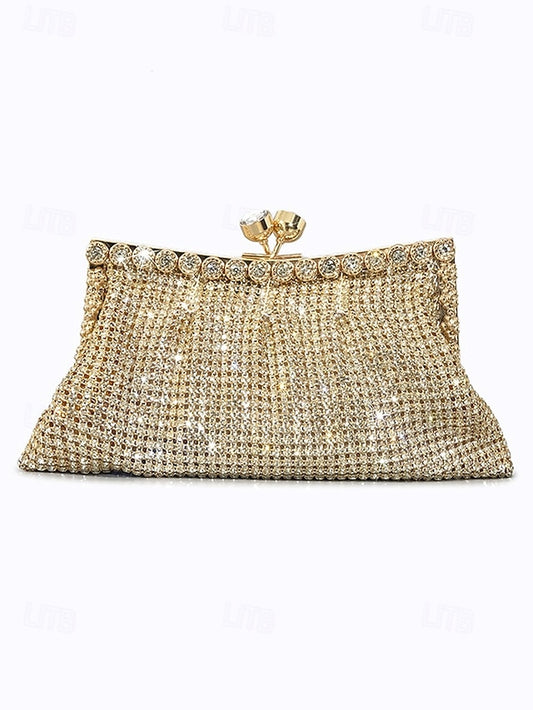 Sage Purse Clutch Women's Rhinestone Vintage Green –