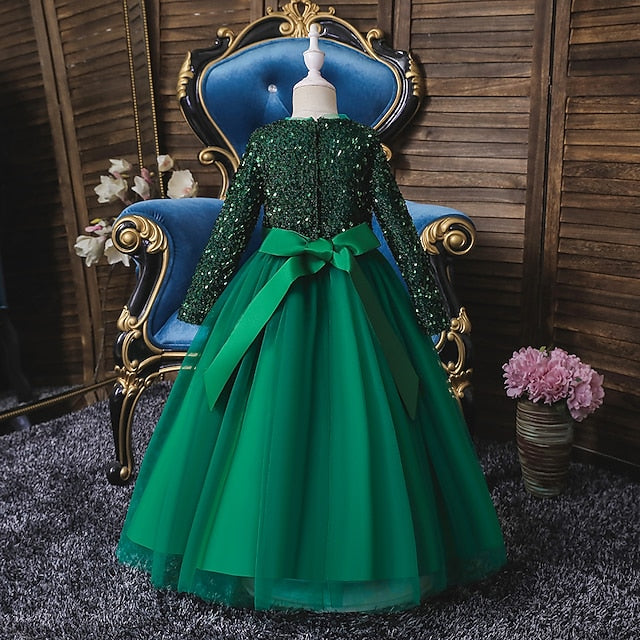 Party Girls' Performance Dress Flower Girl