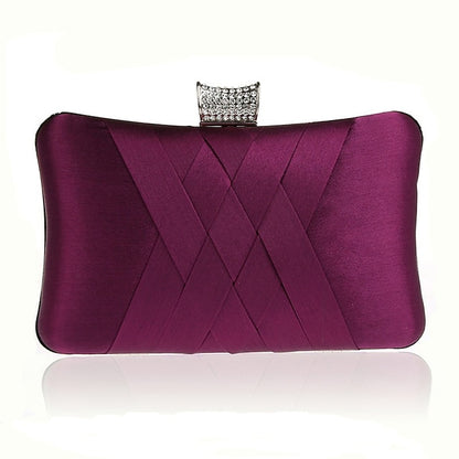Bags Leather Party Wedding Event PU Women's / Silk Clutch