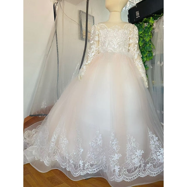 Girl Wedding Girls' Flower Party Princess Dress