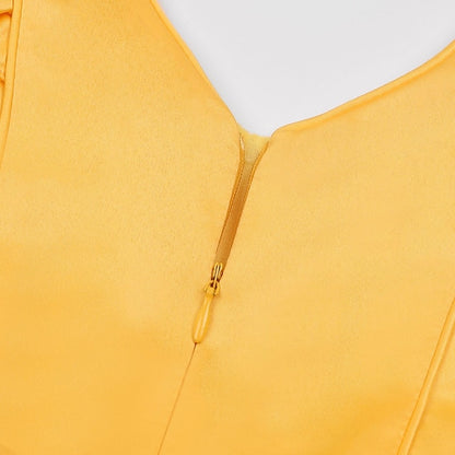 Color Kids Party Dress Sleeveless Solid Formal Girls'