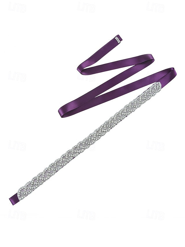 Waistband Bridal Elegant – Rhinestone Wedding Crystal