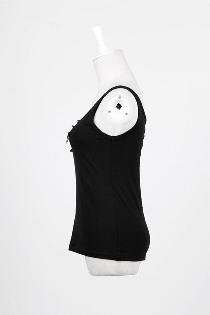 No-Sleeve Slim Ripped Steampunk Waistcoat