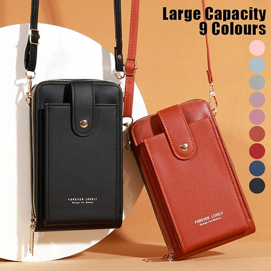 Mobile Phone PU Women's Bag Shoulder Crossbody