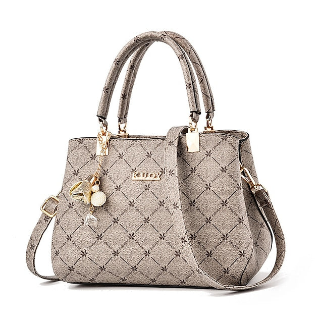 Women's Men's PU Party Leather Bag Shoulder Handbag