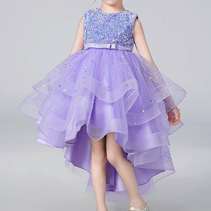 Princess Party Girl Girls' Flower Dress