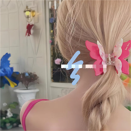 Haarspange mit Schmetterlings-Chignon-Klauenclip