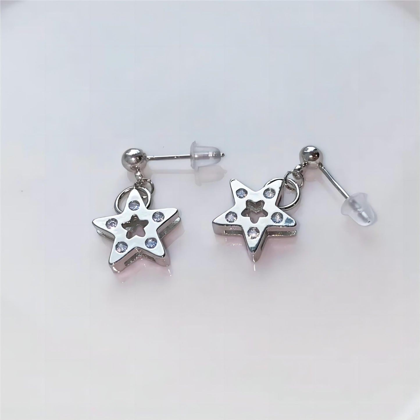 Chic Dangle Star Earrings