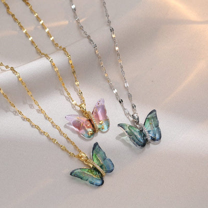 Chic Butterfly Chain Necklace