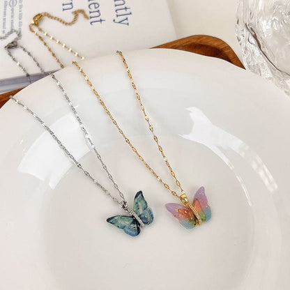 Chic Butterfly Chain Necklace