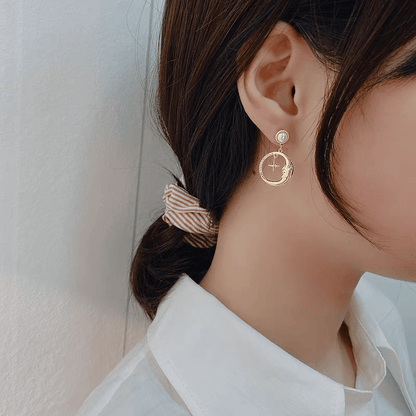 Star Moon Phase Earrings