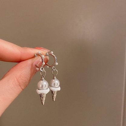 Ice Cream Pearl Earrings