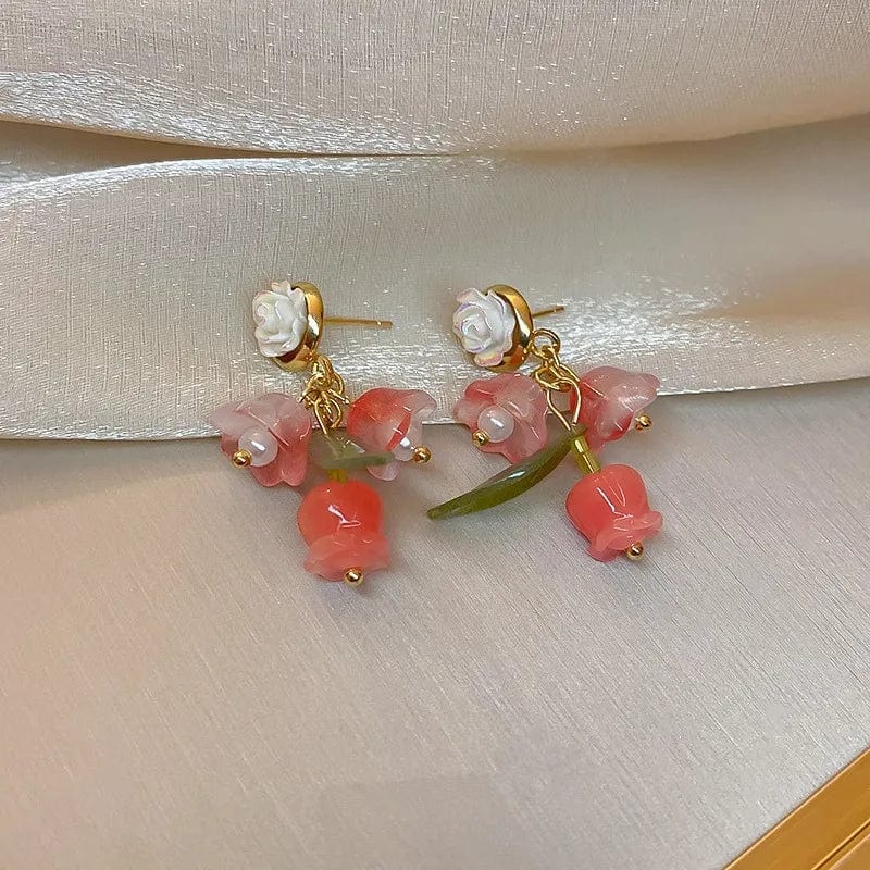 Chic Rose Earrings