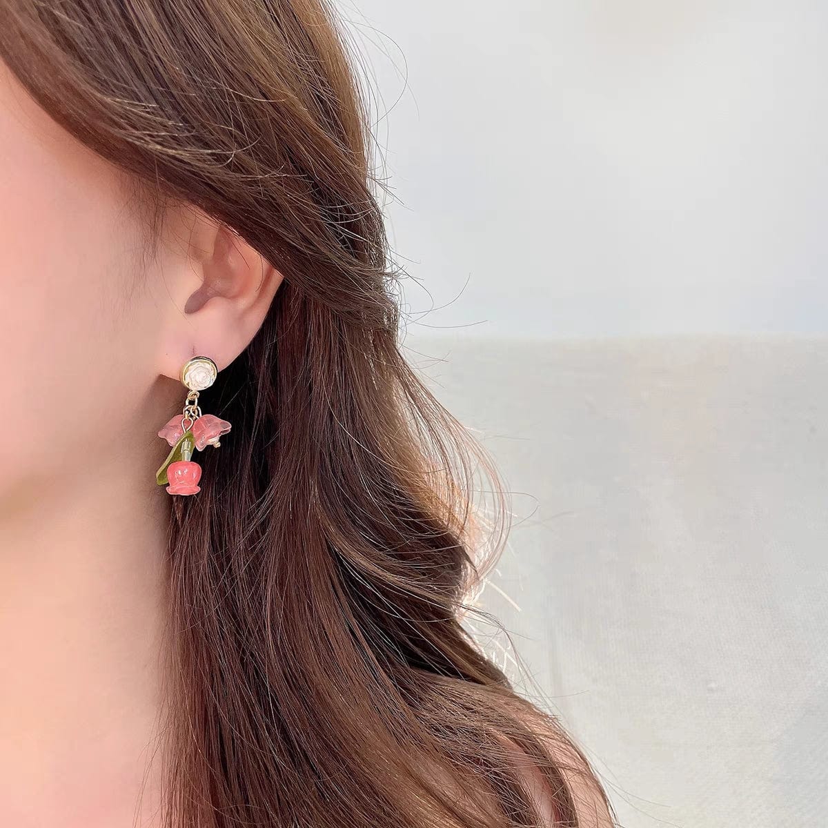 Chic Rose Earrings