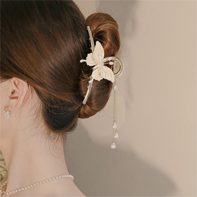 Butterfly Chignon Hair Claw Clip