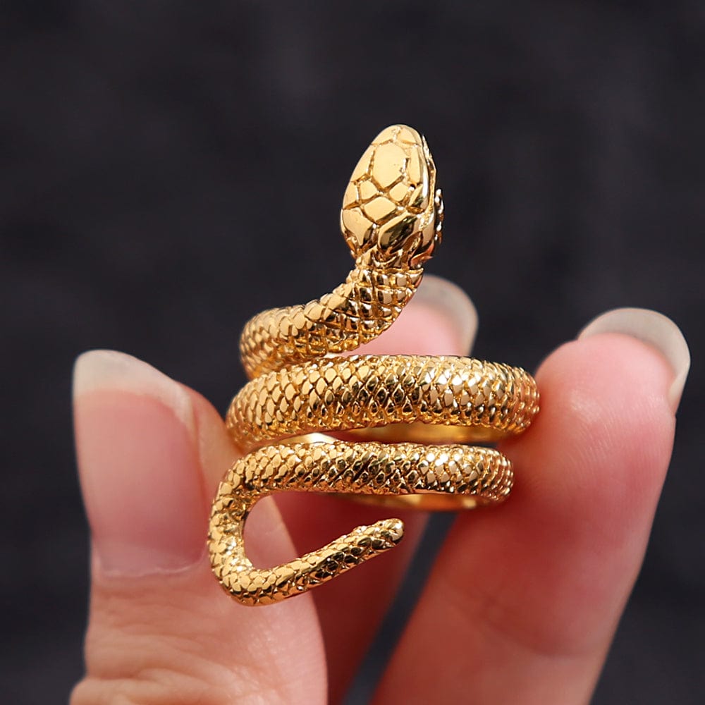 Stainless Steel Snake Ring