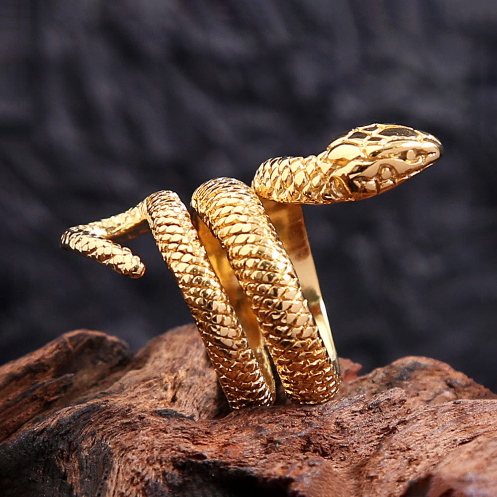 Stainless Steel Snake Ring