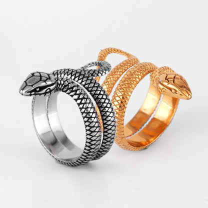 Stainless Steel Snake Ring