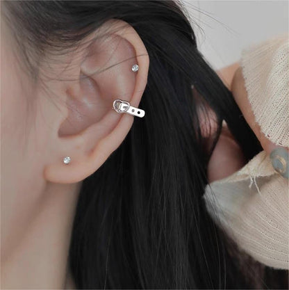 Heart Belt Ear Cuff Earrings