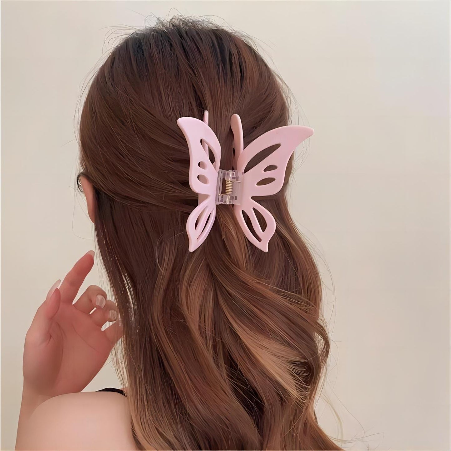 Pince à cheveux pour chignon papillon chic