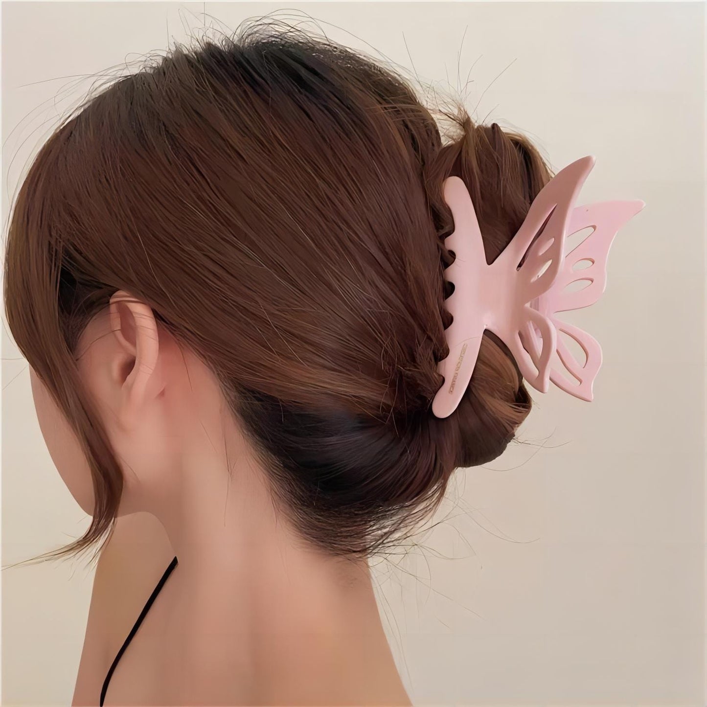 Pince à cheveux pour chignon papillon chic