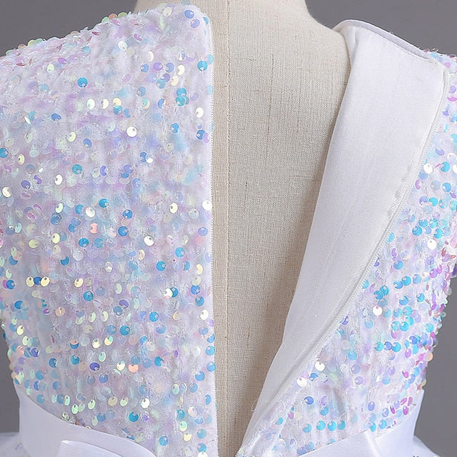 Party Kids Girls' Color Solid Sleeveless Dress