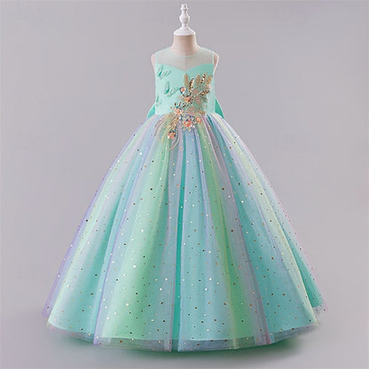 Girl Kid's Flower Dress Girls' Princess
