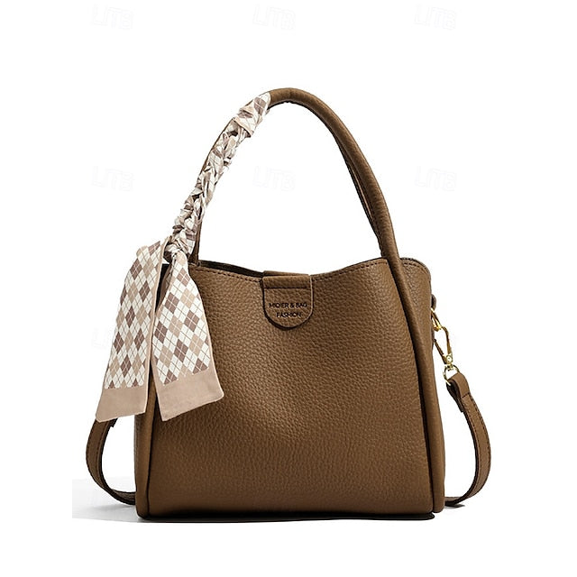 Handbag Bag Bags Shoulder Crossbody Women's Bucket PU