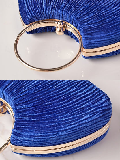 Handbag Party Velvet Women's Christmas Elegant Red –