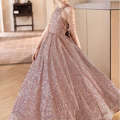 Kid's Flower Dress Girls' Princess Girl