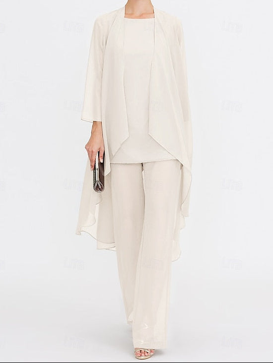 Mother of Pantsuit 3 Wedding Bride the Piece Beach