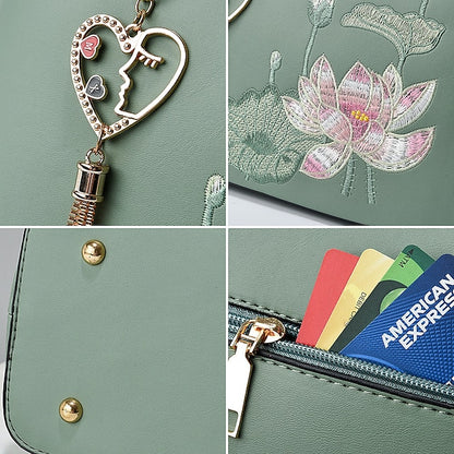 Bag PU Crossbody Handbag Women's Shoulder Boston