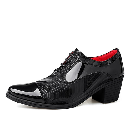 Lace-Up – Leather Stylish Patent Shoes Formal Men's