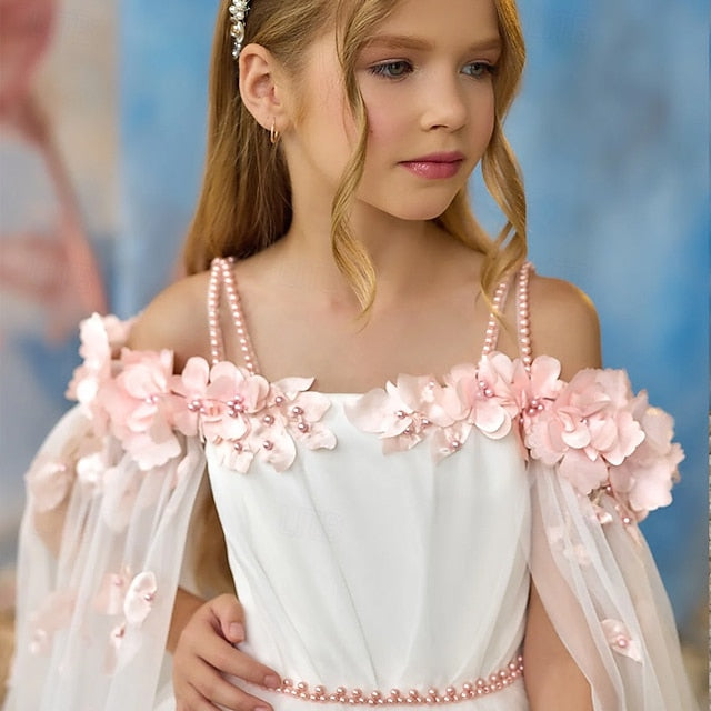 Dress Flower Party First Girls' Girl Communion