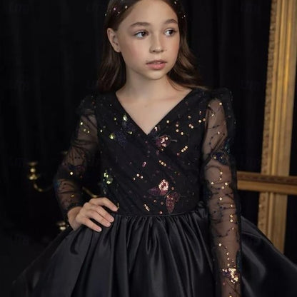 Flower Kids Party Dress Girls' Communion Girl First