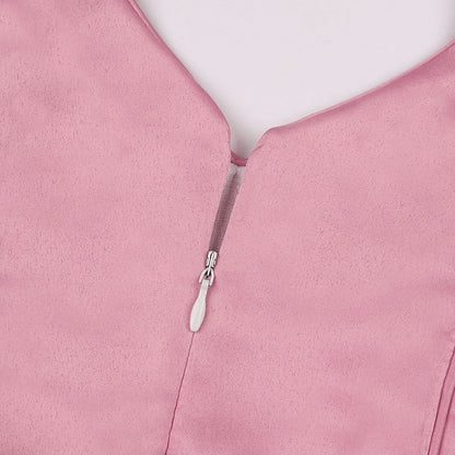 Color Kids Party Dress Sleeveless Solid Formal Girls'