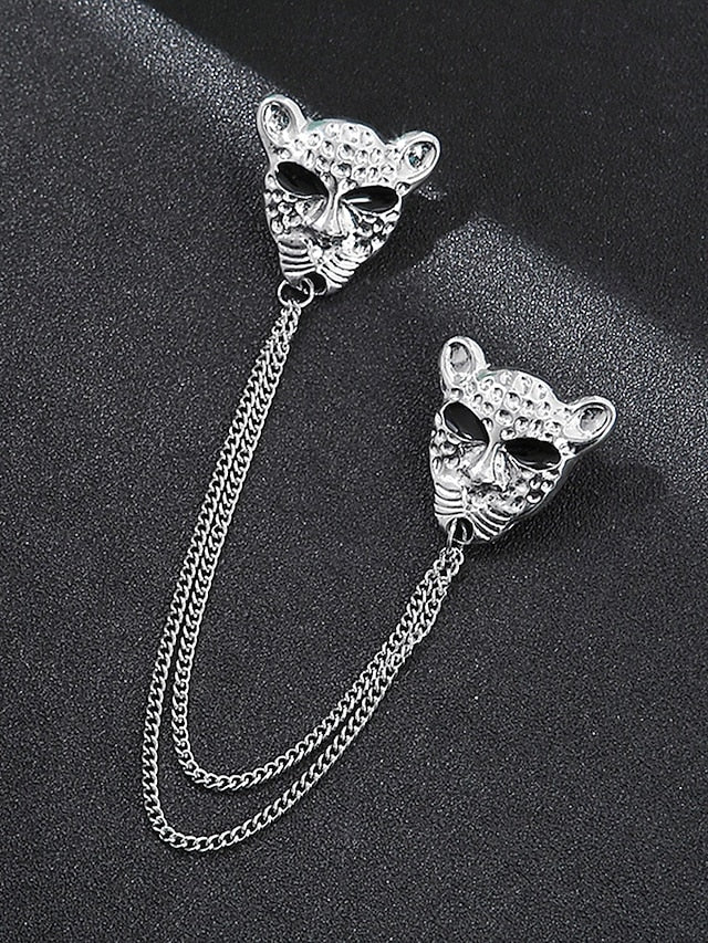 Men's with Lapel Pin Christmas Brooch Deer