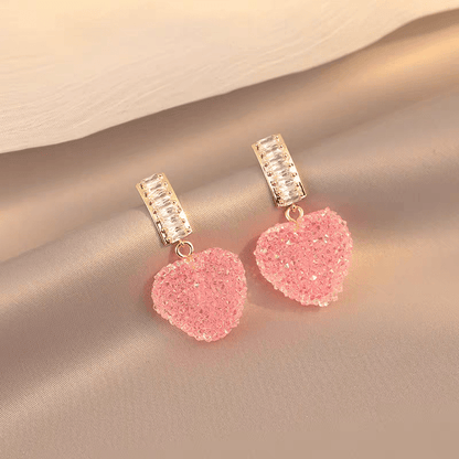 Candy Heart Earrings