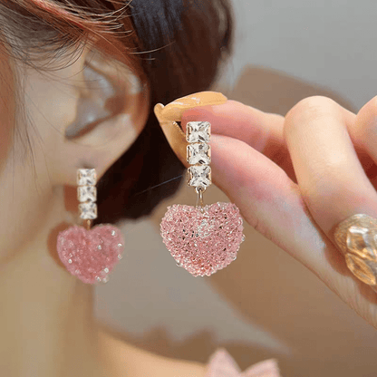 Candy Heart Earrings