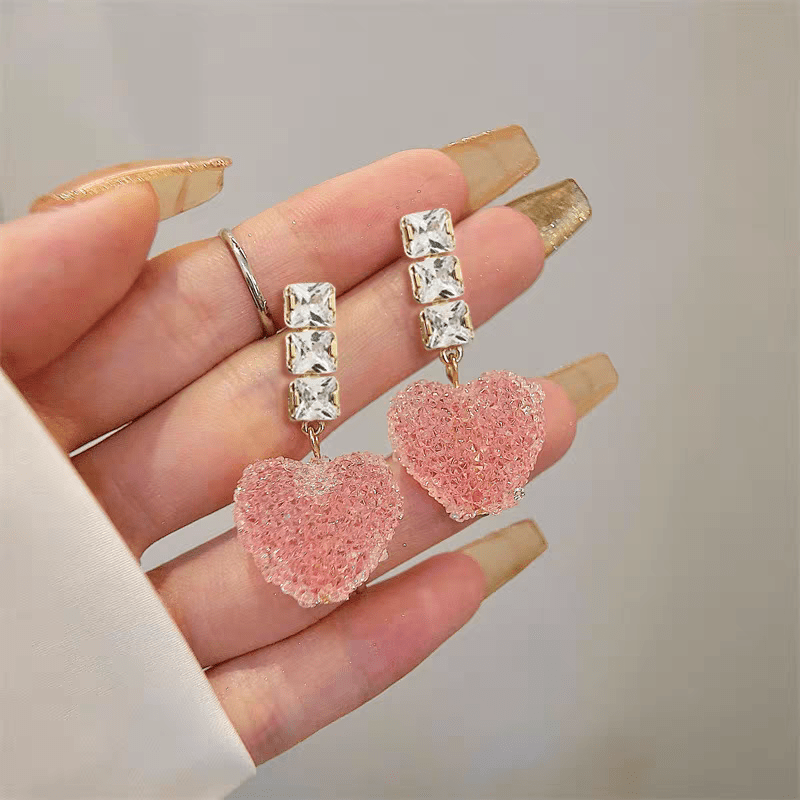 Candy Heart Earrings