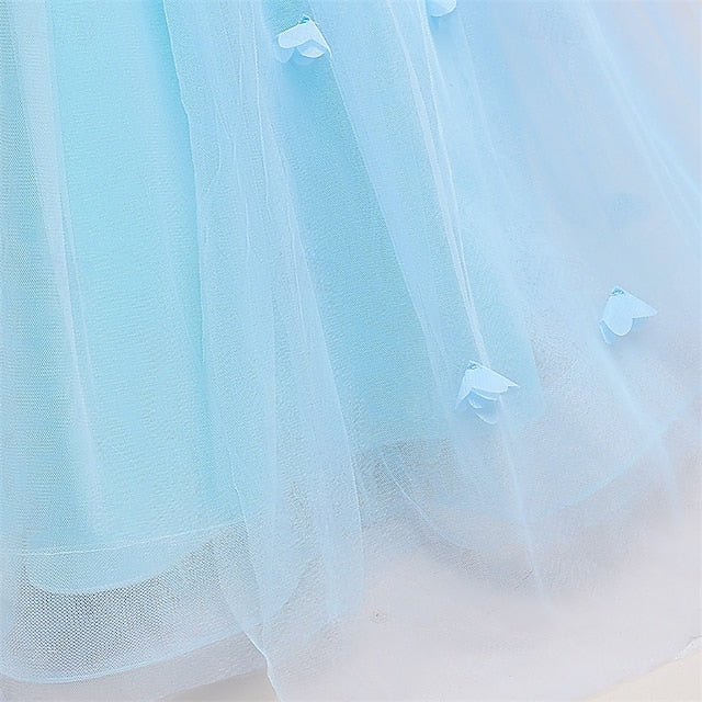 Princess Girl Flower Kid's Dress Girls'
