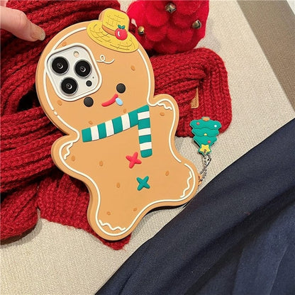 Gingerbread Man iPhone Case