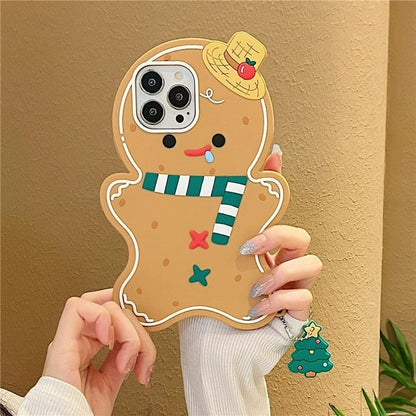 Gingerbread Man iPhone Case