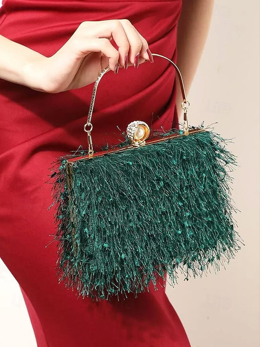Party Red Women's Handbag Elegant Christmas Green –
