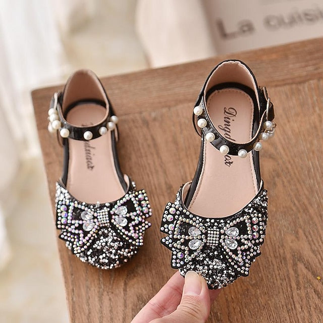PU Heel Girls' Daily Shoes Glitter Glitters Heels