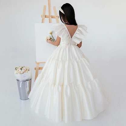 Formal Girl Flower Girls' Dress Communion First