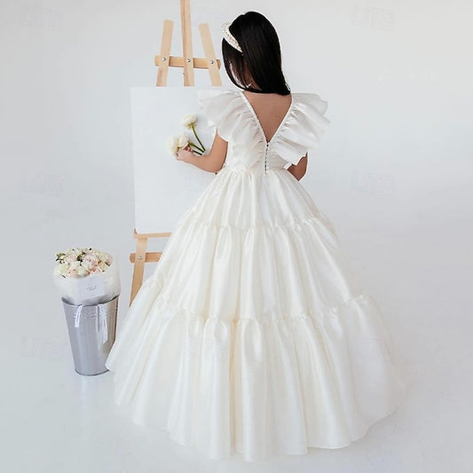 Formal Girl Flower Girls' Dress Communion First