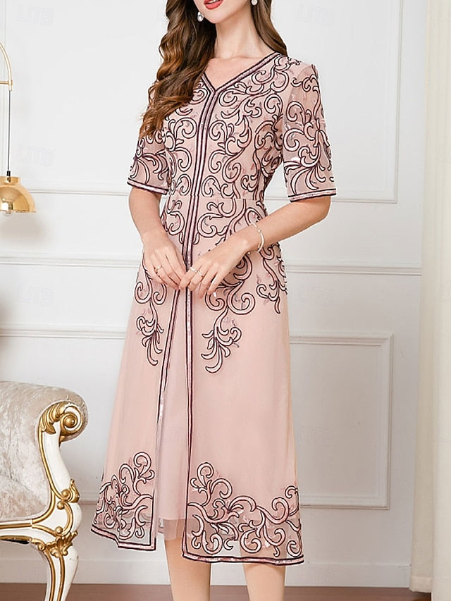 Dress the Chinese Guest Elegant of Bride Mother Wedding