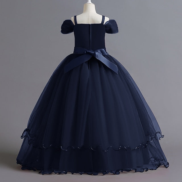 Flower Girls' Girl Kids Party Dress